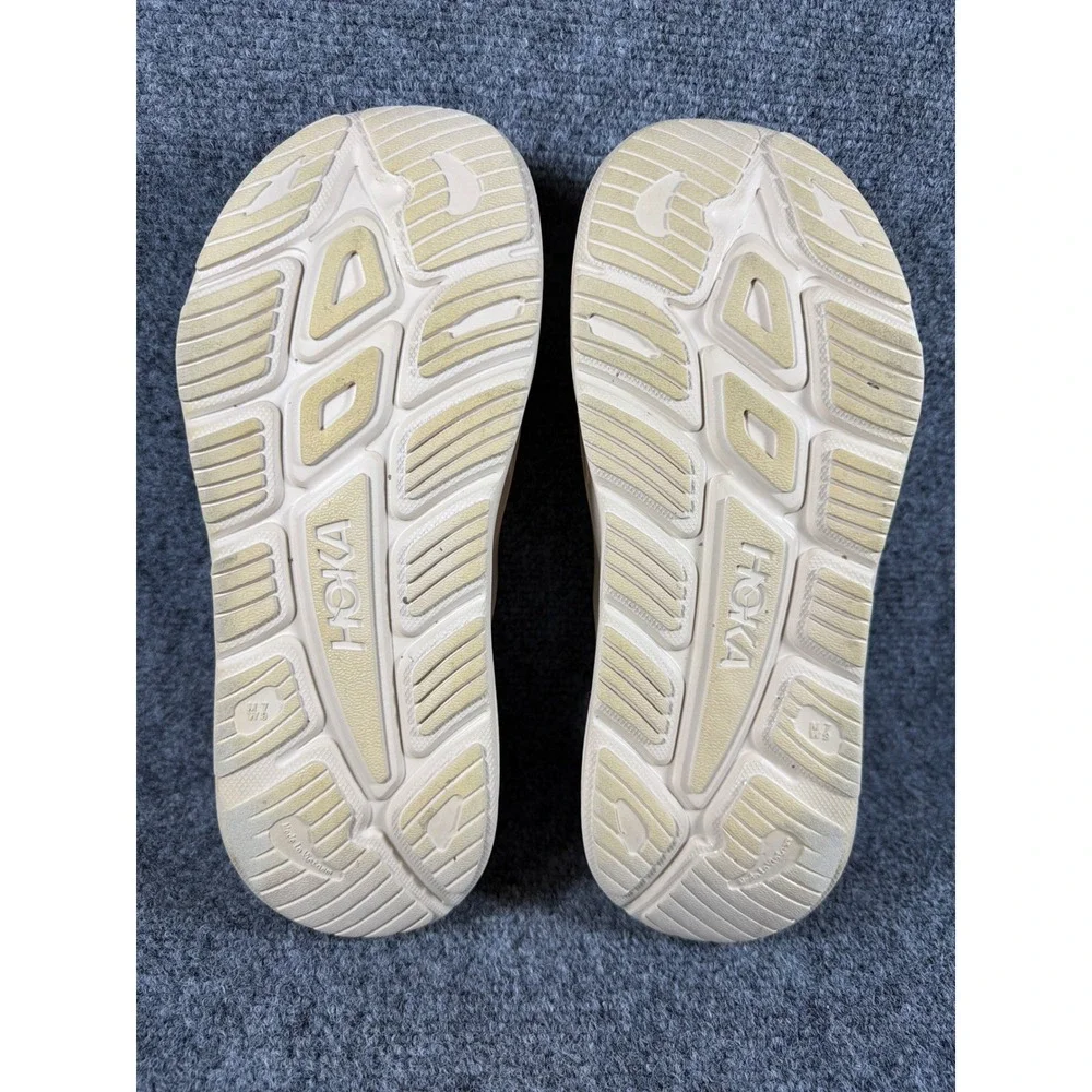 Hoka One One Men’s Cushioned Slide Sandals in Tan
